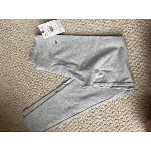 Champion Girls Leggings - Oxford Grey Heather - Size M